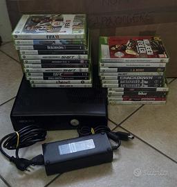 microsoft xbox 360 lite con 25 giochi inclusi