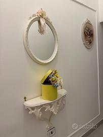 Specchio con console