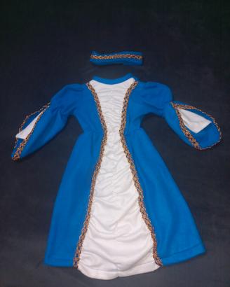 vestito principessa per bambini dai 2 ai 4 anni