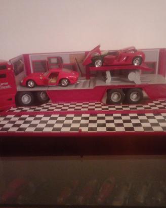 Camion assistenza Clienti Ferrari + 2 Ferrari!