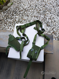 Fondina porta pistola e porta caricatori