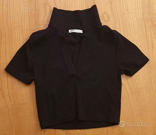 T-shirt corta donna Zara taglia M