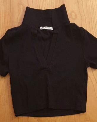 T-shirt corta donna Zara taglia M