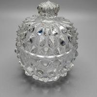 Contenitore in vetro vintage 