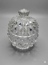 Contenitore in vetro vintage 