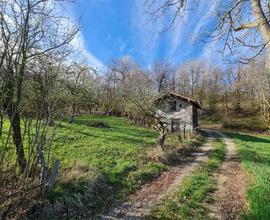 Porzione di cascina con giardino