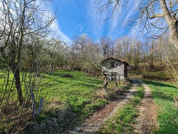 Porzione di cascina con giardino