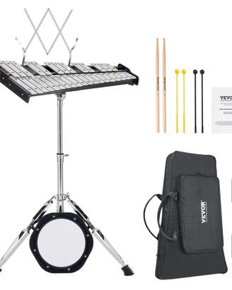 Kit Campana Xilofono Glockenspiel 32 Note 203 mm