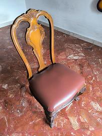 Sedie stile barocco