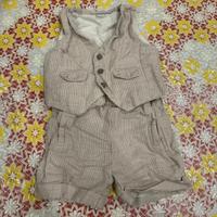 Set elegante per neonato 6 mesi