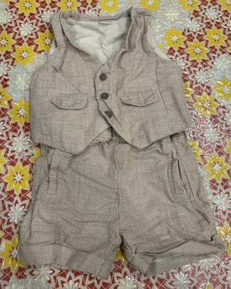 Set elegante per neonato 6 mesi