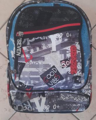 Zaino scuola seven con trolley