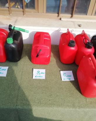 Tanica in plastica 5 litri Omologate