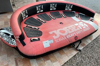 Divano gonfiabile da traino 6 posti Jobe