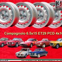 4 pz. cerchi Alfa Romeo GTA 6.5x15 ET29 Giulia 105