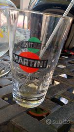 Bicchiere vetro Martini Dry Vermouth