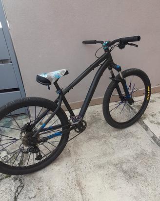 bicicletta Modificata Rockrider st120 Taglia M