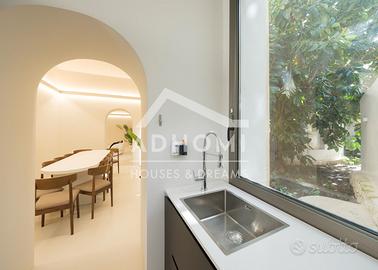 Prestigioso appartamento di design con giardino