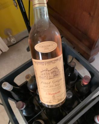 Stock 24 bottiglie vino d’epoca annata