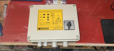 quadro gestione pompa monofase pozzo