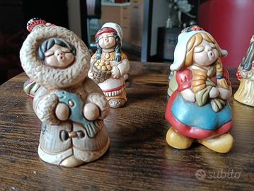 statuine Thun "I POPOLI DEL MONDO"