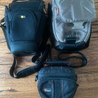 Tre borse fotografiche