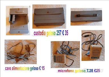 accessori originali geloso vari pezzi e prezzi 