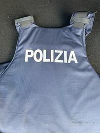 Giubbotto anti proiettile polizia