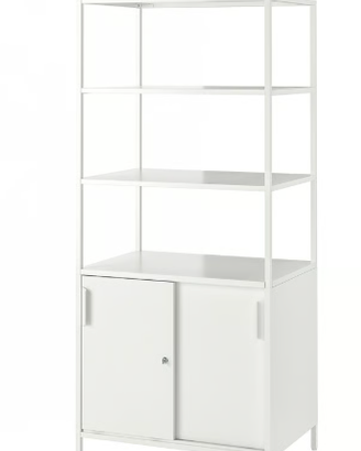 TROTTEN Mobile con ante scorrevoli, 80x55x180cm