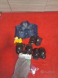 set protezione Oxelo + giubbino