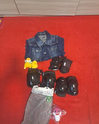 set protezione Oxelo + giubbino