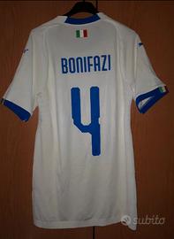 Maglia indossata Kevin Bonifazi n° 4 Italia