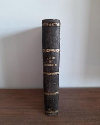 libro antico " il genio del Cristianesimo"