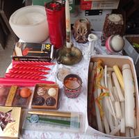 candele e porta candele