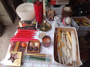 candele e porta candele