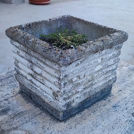 vaso cemento quadrato 30x30x25h