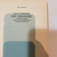 Libro Pino Arlacchi “Gli uomini del disonore”