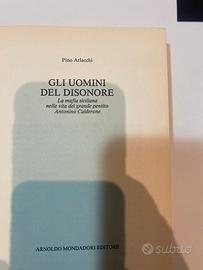 Libro Pino Arlacchi “Gli uomini del disonore”