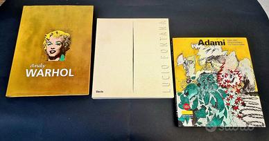 LUCIO FONTANA-ANDY WARHOL-VALERIO ADAMI