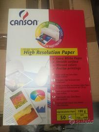 CARTA PATINATA HIGH RESOLUTION BIANCA CANSON-- A4-