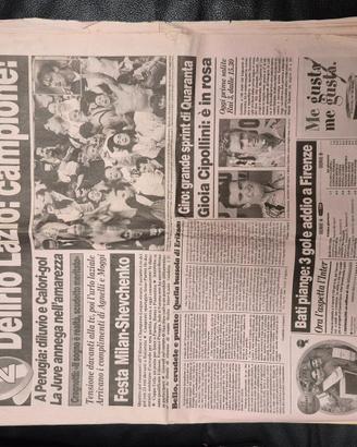 Edizioni giornali 15 Maggio 2000 S.s.Lazio