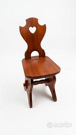 Sedia Rustica in legno massiccio