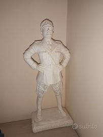 Statua in gesso mussolini