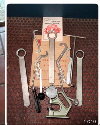 Attrezzatura auto d'epoca