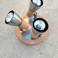 Plafoniera a 3 faretti