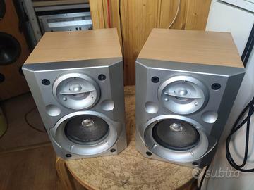 Casse altoparlanti scaffale AKAI 2vie legno