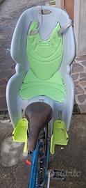 seggiolino porta bambini posteriore bicicletta