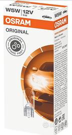 Osram Original W5W 12V, 8 lampadine