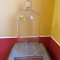 Grande cupola in vetro vintage.