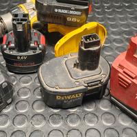 Conversione batterie Hilti,  Makita,  DeWalt,  Bos